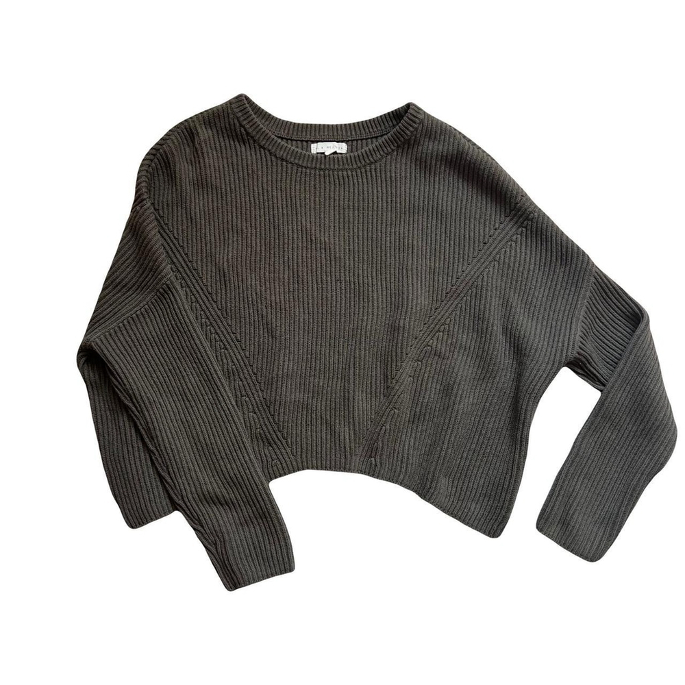 Pacsun khaki ribbed sweater